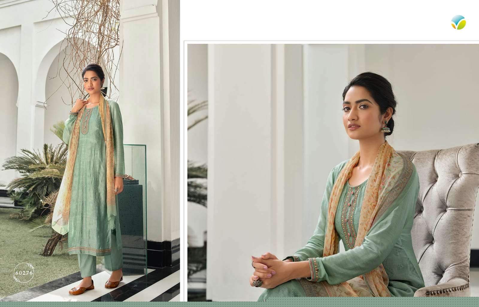 Kervin Geetanjali By Vinay Fashion 60271 To 60276 Series Beautiful Suits Colorful Stylish Fancy Casual Wear & Ethnic Wear Bemberg Muslin Dresses At Wholesale Price