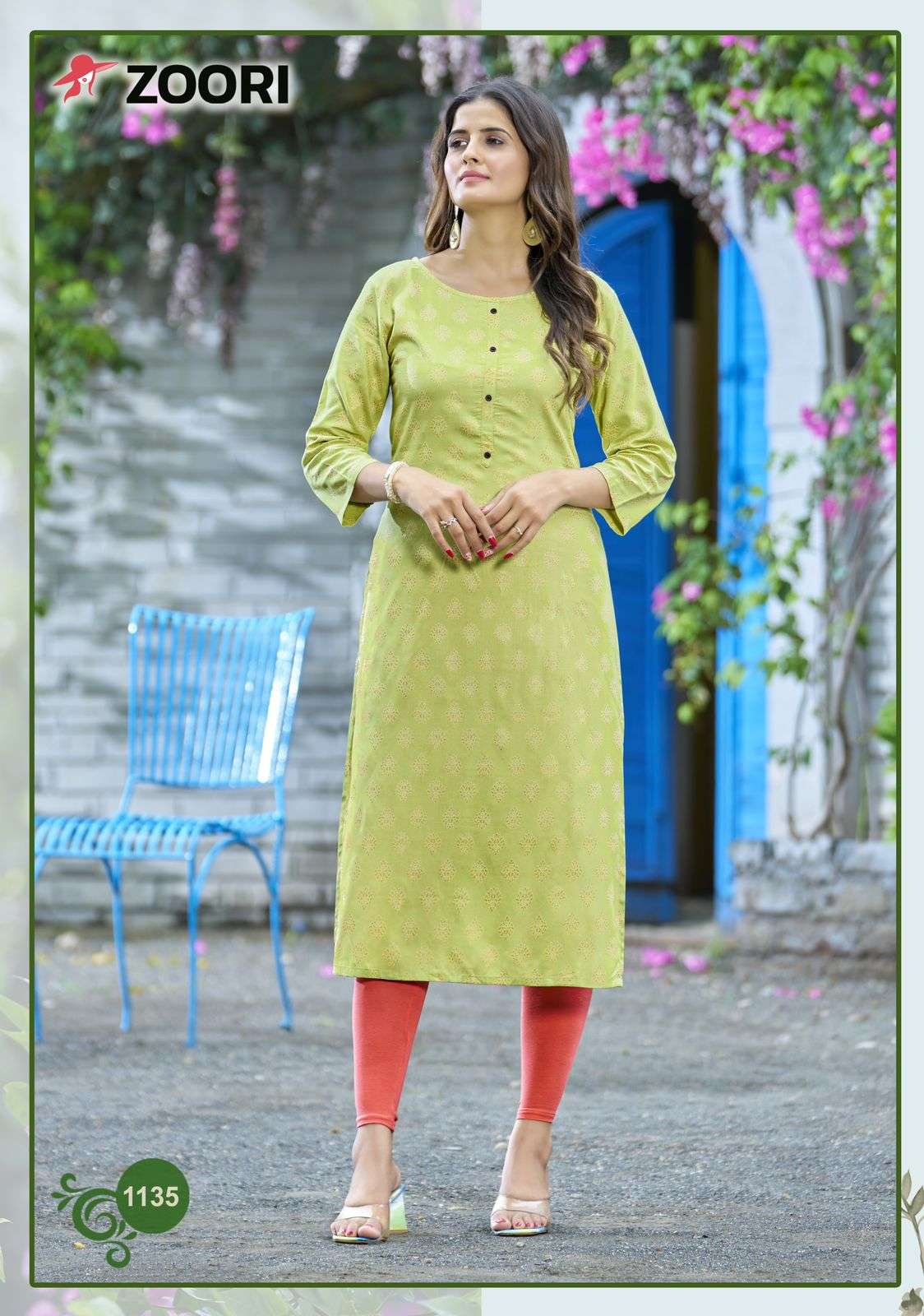 Akshara Vol-23 By Zoori 1134 To 1139 Series Designer Stylish Fancy Colorful Beautiful Party Wear & Ethnic Wear Collection Rayon Print Kurtis At Wholesale Price