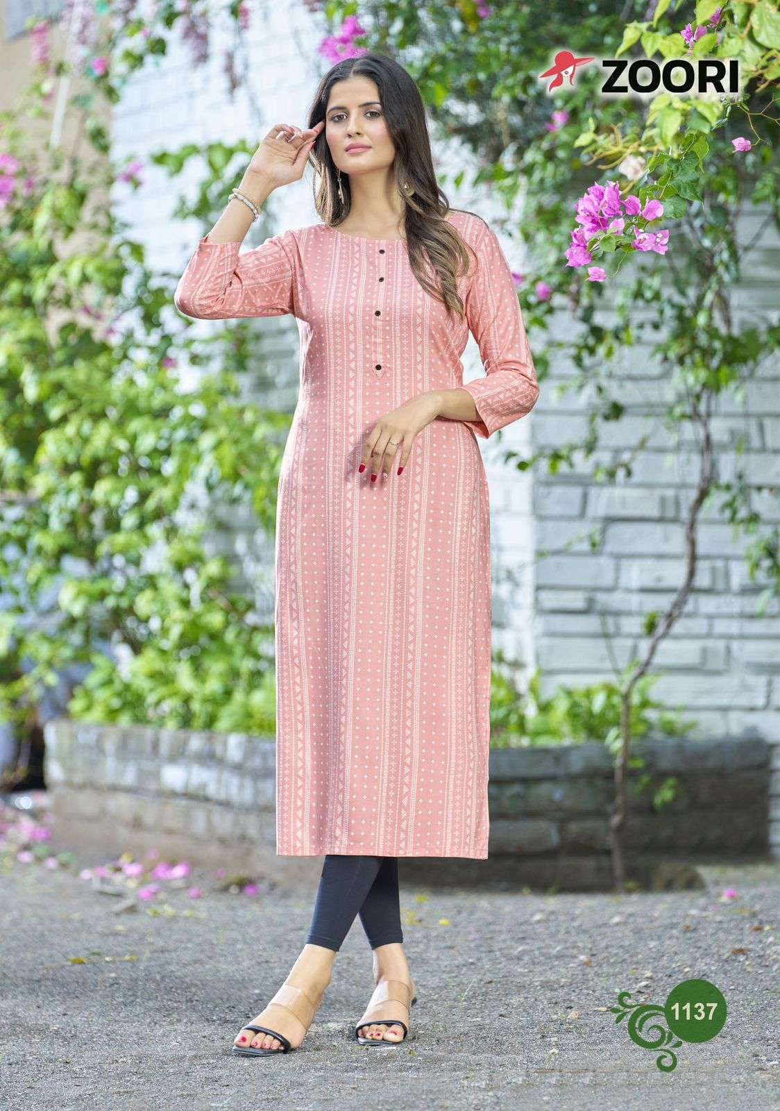 Akshara Vol-23 By Zoori 1134 To 1139 Series Designer Stylish Fancy Colorful Beautiful Party Wear & Ethnic Wear Collection Rayon Print Kurtis At Wholesale Price