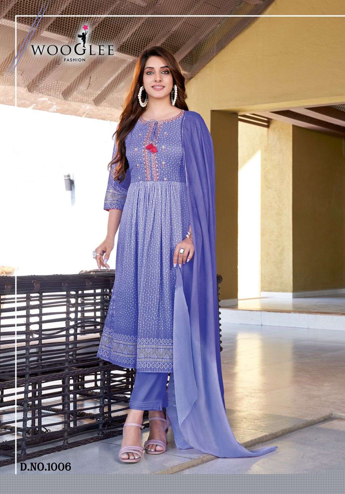 Suhani By Wooglee 1001 To 1006 Series Beautiful Suits Colorful Stylish Fancy Casual Wear & Ethnic Wear Georgette Print Dresses At Wholesale Price
