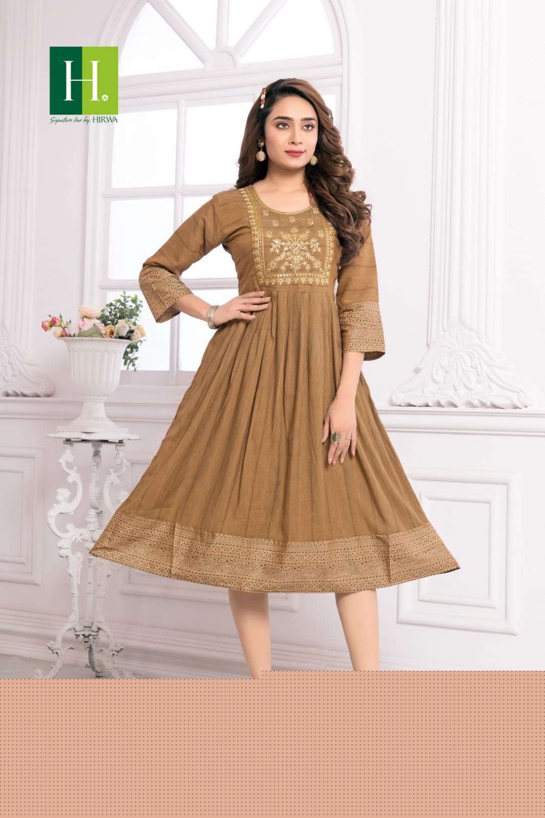 Kylie By Hirwa 101 To 108 Series Designer Stylish Fancy Colorful Beautiful Party Wear & Ethnic Wear Collection Viscose Rayon Print Kurtis At Wholesale Price