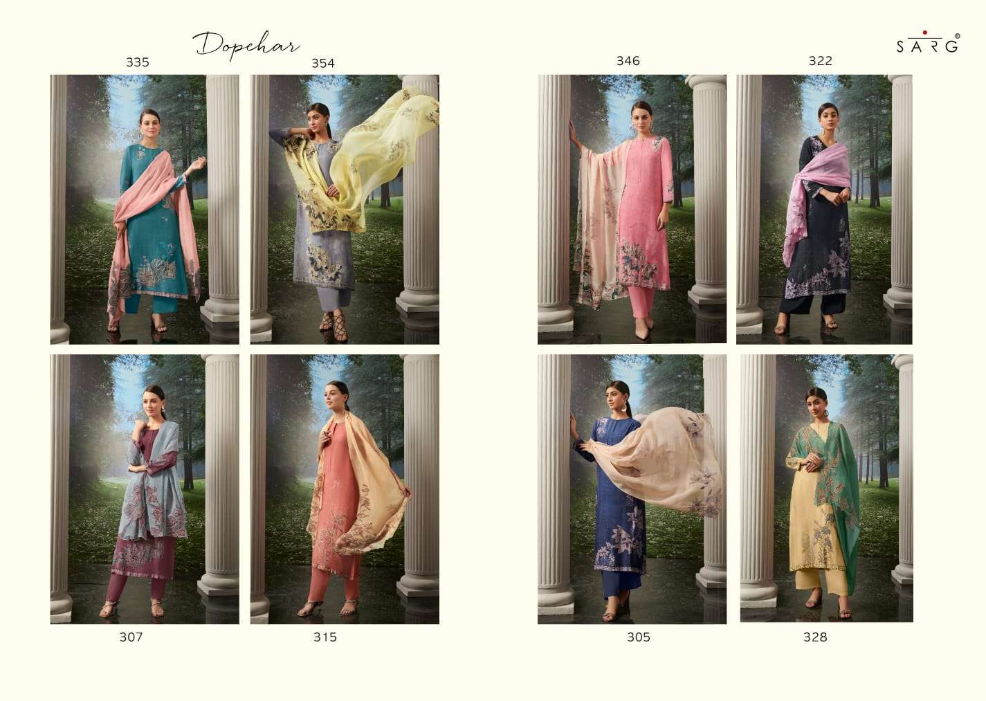 Dopehar By Sarg Beautiful Stylish Festive Suits Fancy Colorful Casual Wear & Ethnic Wear & Ready To Wear Muslin Silk Digital Print Dresses At Wholesale Price