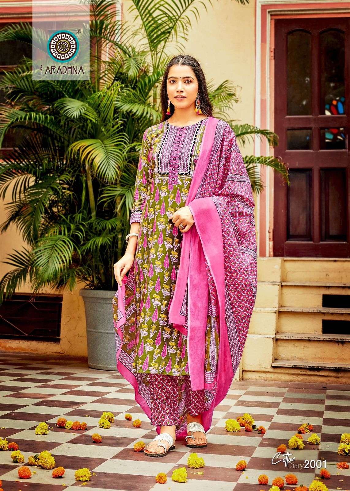 Cotton Diary Vol-2 By Aradhna Fashion 2001 To 2012 Series Beautiful Stylish Festive Suits Fancy Colorful Casual Wear & Ethnic Wear & Ready To Wear Cotton Embroidery Dresses At Wholesale Price