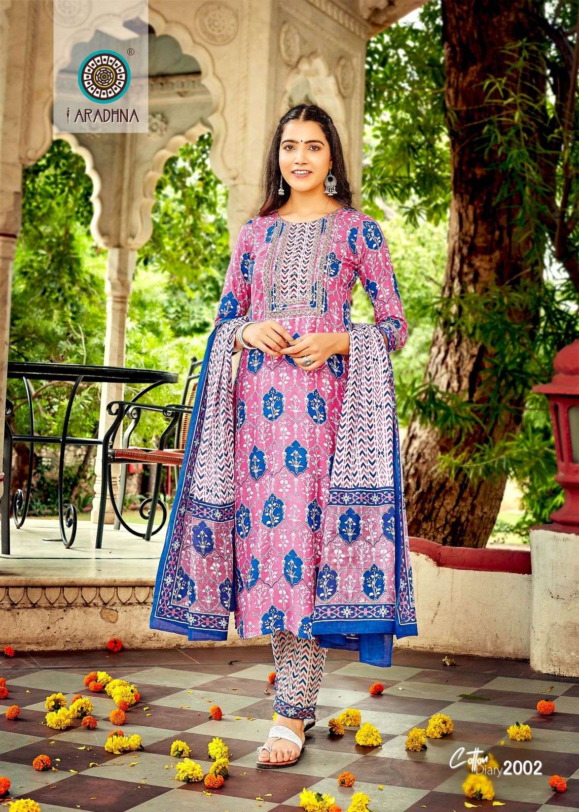 Cotton Diary Vol-2 By Aradhna Fashion 2001 To 2012 Series Beautiful Stylish Festive Suits Fancy Colorful Casual Wear & Ethnic Wear & Ready To Wear Cotton Embroidery Dresses At Wholesale Price