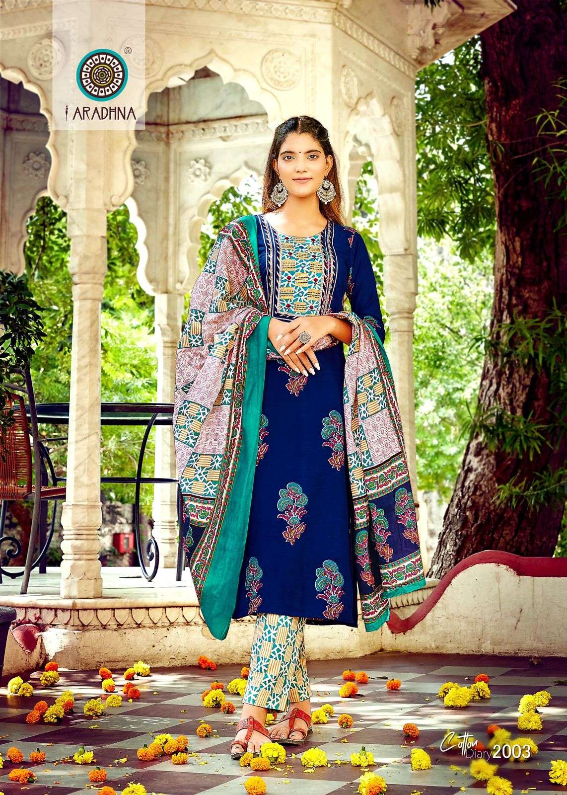 Cotton Diary Vol-2 By Aradhna Fashion 2001 To 2012 Series Beautiful Stylish Festive Suits Fancy Colorful Casual Wear & Ethnic Wear & Ready To Wear Cotton Embroidery Dresses At Wholesale Price