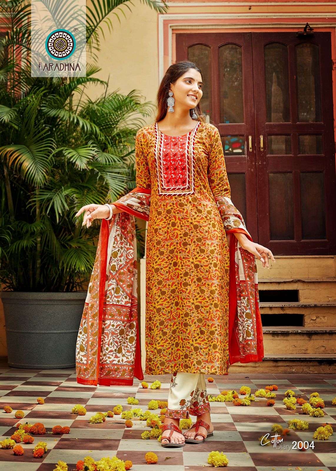 Cotton Diary Vol-2 By Aradhna Fashion 2001 To 2012 Series Beautiful Stylish Festive Suits Fancy Colorful Casual Wear & Ethnic Wear & Ready To Wear Cotton Embroidery Dresses At Wholesale Price