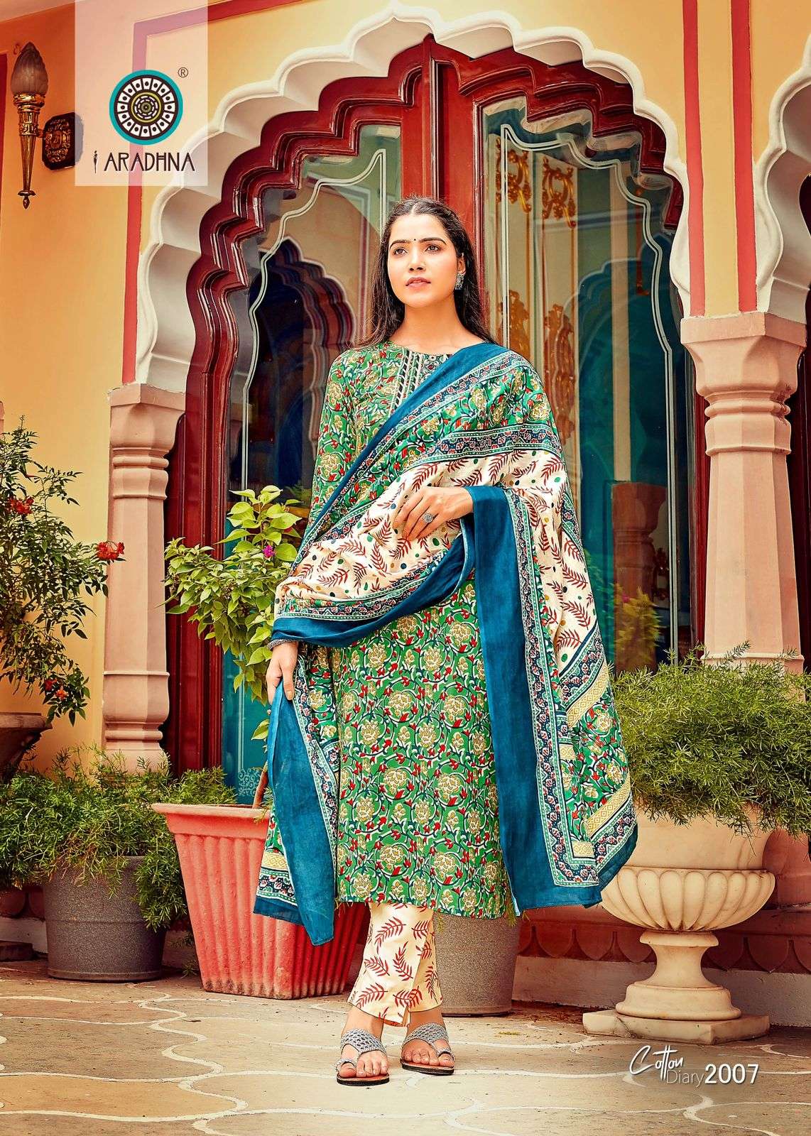 Cotton Diary Vol-2 By Aradhna Fashion 2001 To 2012 Series Beautiful Stylish Festive Suits Fancy Colorful Casual Wear & Ethnic Wear & Ready To Wear Cotton Embroidery Dresses At Wholesale Price