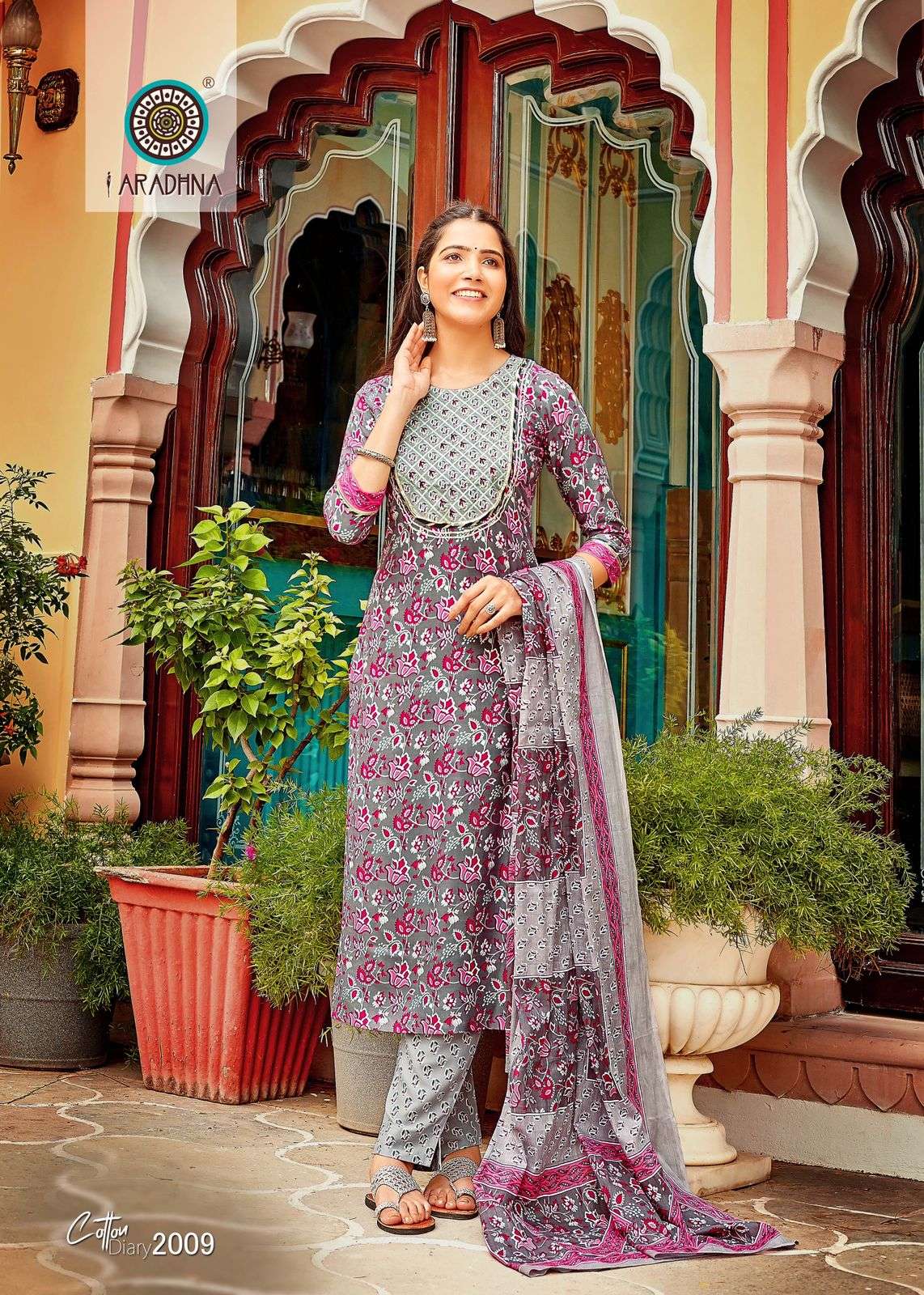 Cotton Diary Vol-2 By Aradhna Fashion 2001 To 2012 Series Beautiful Stylish Festive Suits Fancy Colorful Casual Wear & Ethnic Wear & Ready To Wear Cotton Embroidery Dresses At Wholesale Price
