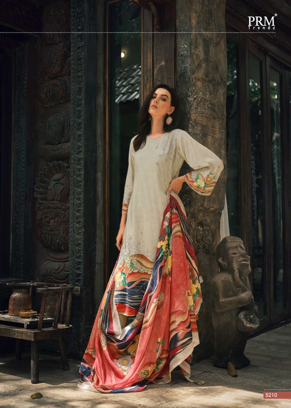 Firaaq By Prm Trendz 5210 To 5215 Series Beautiful Stylish Festive Suits Fancy Colorful Casual Wear & Ethnic Wear & Ready To Wear Pure Muslin Silk Digital Print Dresses At Wholesale Price