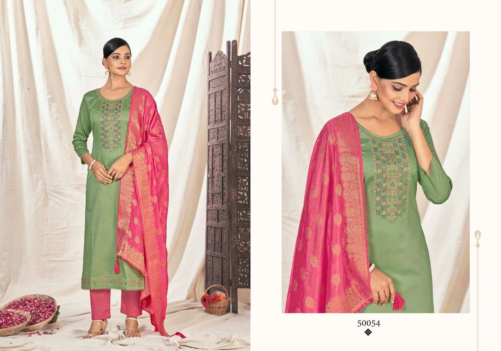 Asopalav Vol-4 By Panch Ratna 50051 To 50054 Series Beautiful Festive Suits Colorful Stylish Fancy Casual Wear & Ethnic Wear Jam Silk Dresses At Wholesale Price