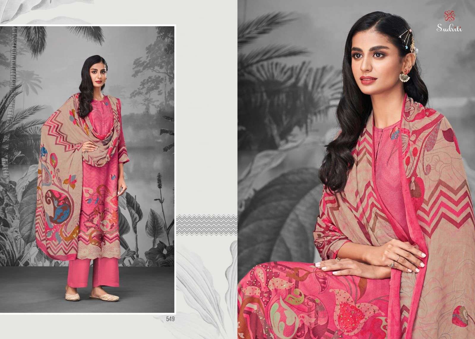 Alaric By Sudriti Beautiful Stylish Festive Suits Fancy Colorful Casual Wear & Ethnic Wear & Ready To Wear Cambric Cotton Print Dresses At Wholesale Price