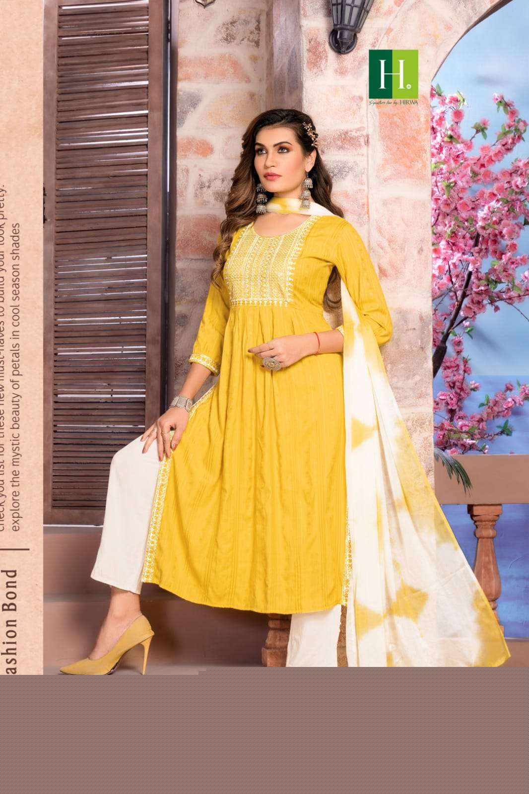 Kiwi By Hirwa 101 To 106 Series Beautiful Festive Suits Colorful Stylish Fancy Casual Wear & Ethnic Wear Viscose Rayon Dresses At Wholesale Price