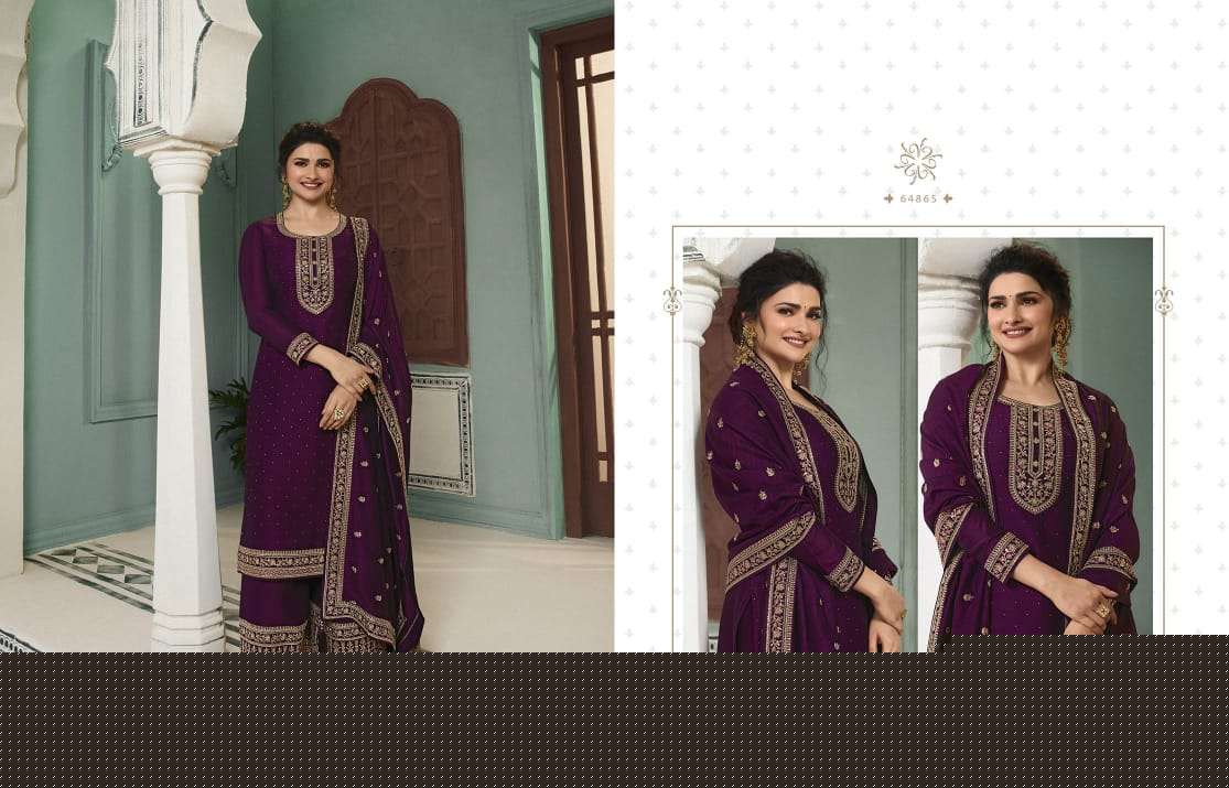Shaheen Vol-6 By Vinay Fashion 64861 To 64866 Series Beautiful Festive Suits Colorful Stylish Fancy Casual Wear & Ethnic Wear Silk Georgette Embroidery Dresses At Wholesale Price