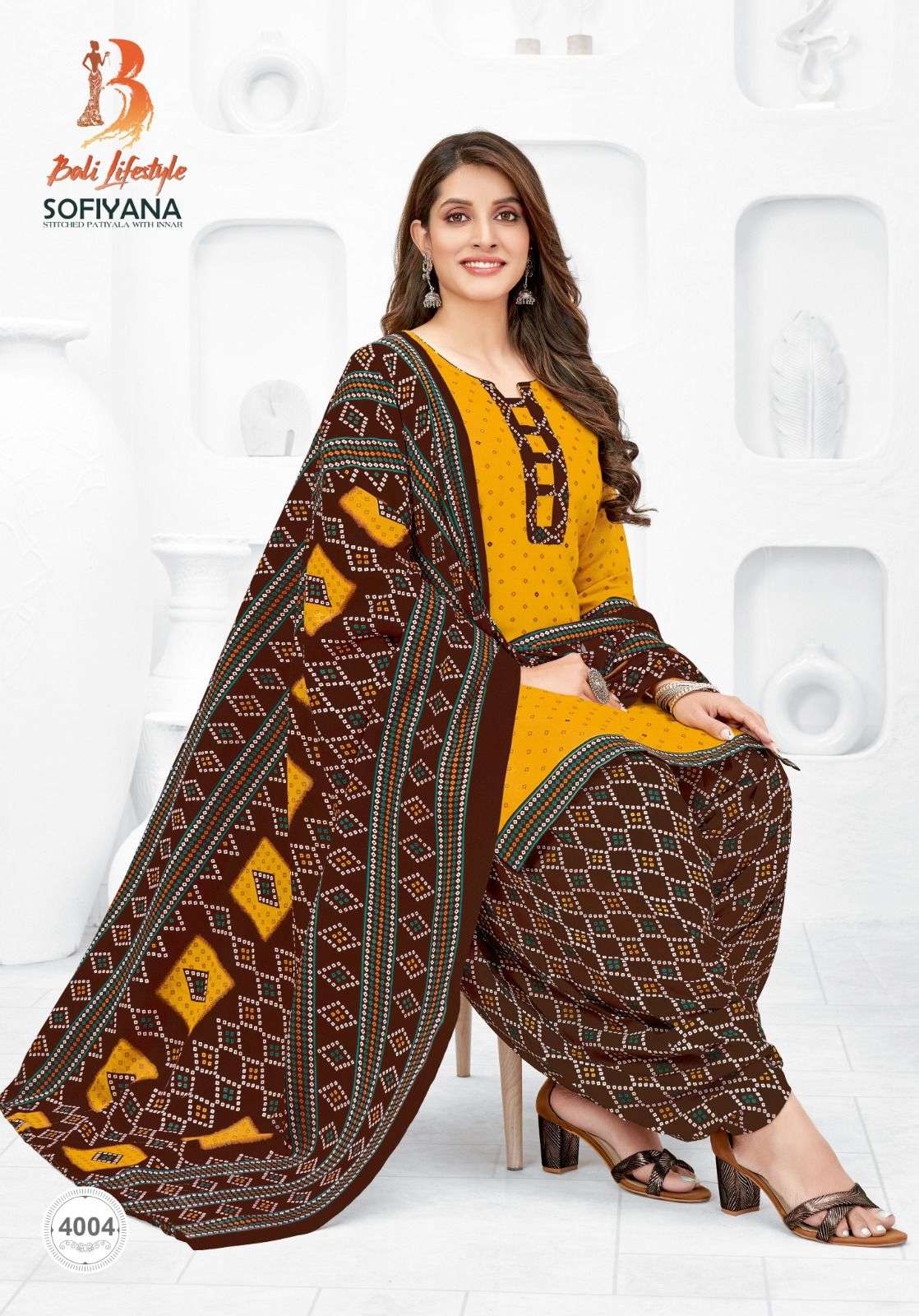 Sofiyana Vol-4 By Bali Lifestyle 4001 To 4012 Series Beautiful Festive Suits Colorful Stylish Fancy Casual Wear & Ethnic Wear Pure Cotton With Embroidered Dresses At Wholesale Price