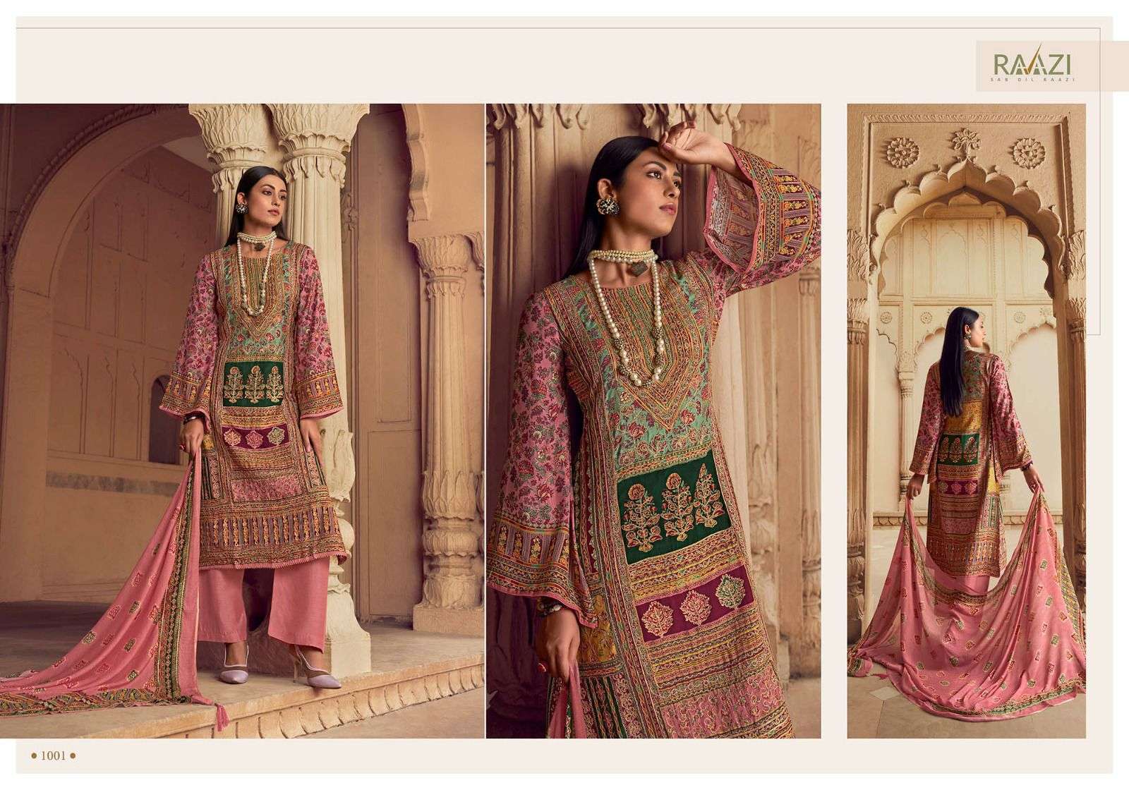 Falak By Rama Fashion 1001 To 1006 Series Beautiful Festive Suits Colorful Stylish Fancy Casual Wear & Ethnic Wear Premium Bemberg Muslin Dresses At Wholesale Price