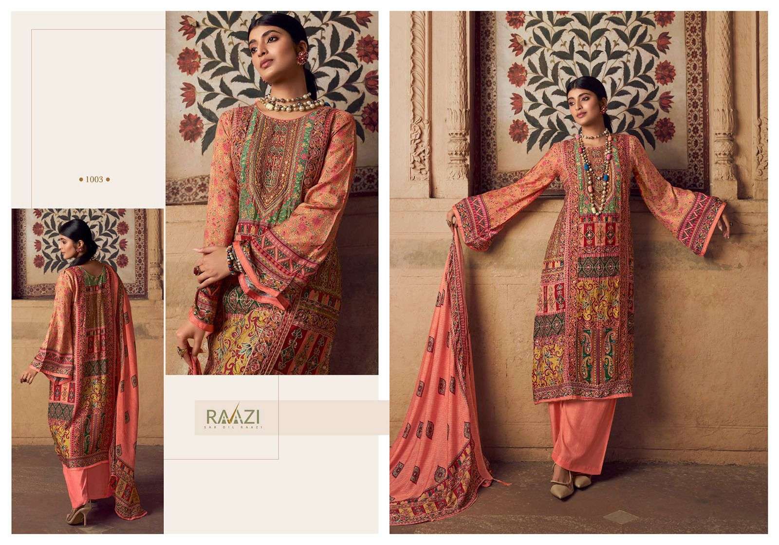 Falak By Rama Fashion 1001 To 1006 Series Beautiful Festive Suits Colorful Stylish Fancy Casual Wear & Ethnic Wear Premium Bemberg Muslin Dresses At Wholesale Price