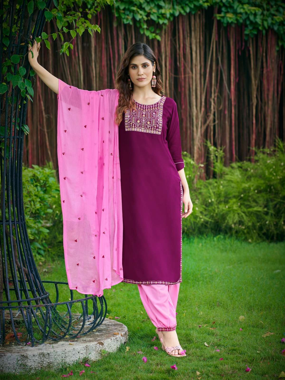 Rung By Parra Studio 1001 To 1006 Series Beautiful Stylish Festive Suits Fancy Colorful Casual Wear & Ethnic Wear & Ready To Wear Pure Rayon Embroidered Dresses At Wholesale Price