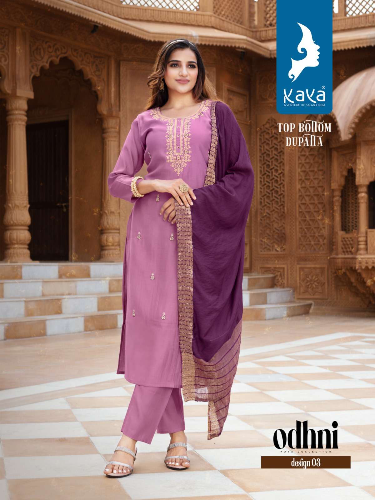 Odhani By Kaya 01 To 08 Series Beautiful Suits Colorful Stylish Fancy Casual Wear & Ethnic Wear Roman Silk Embroidered Dresses At Wholesale Price