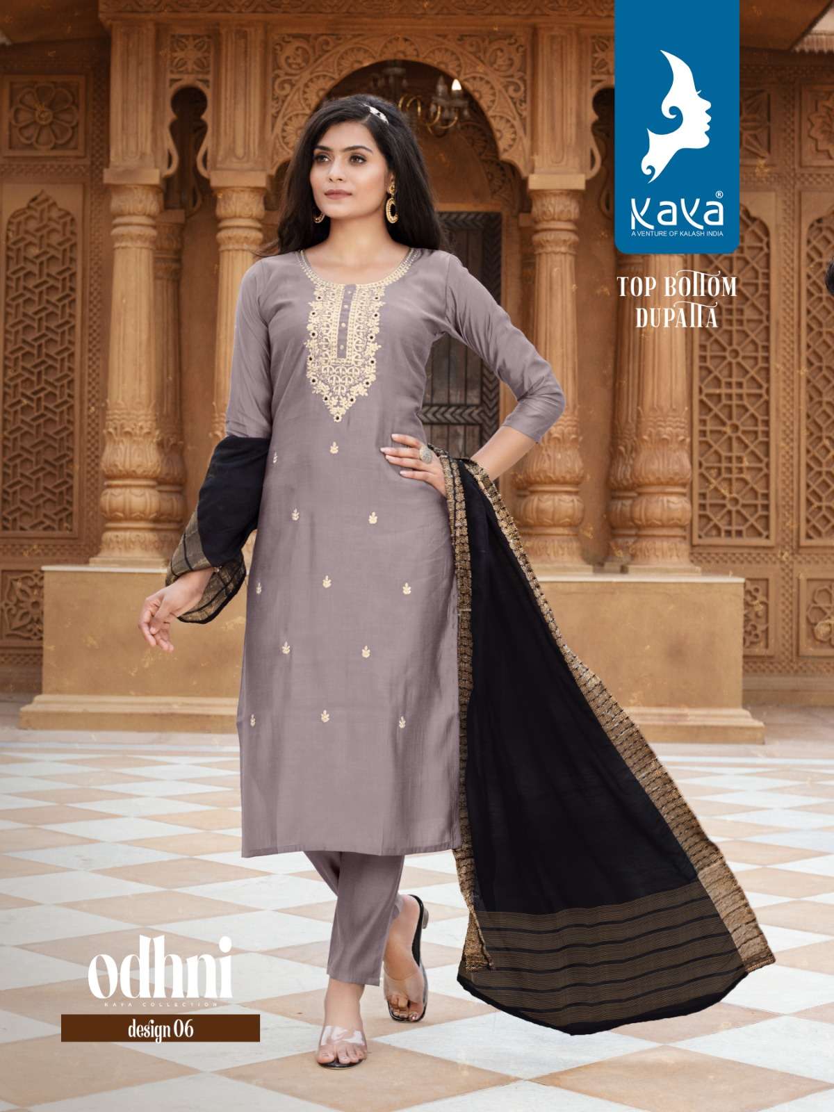 Odhani By Kaya 01 To 08 Series Beautiful Suits Colorful Stylish Fancy Casual Wear & Ethnic Wear Roman Silk Embroidered Dresses At Wholesale Price