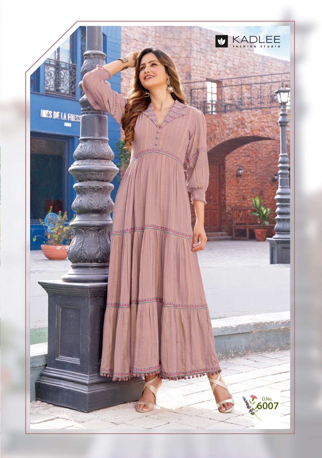 Jennifer Vol-2 By Kadlee 6005 To 6008 Series Designer Stylish Fancy Colorful Beautiful Party Wear & Ethnic Wear Collection Viscose Rayon Gowns At Wholesale Price