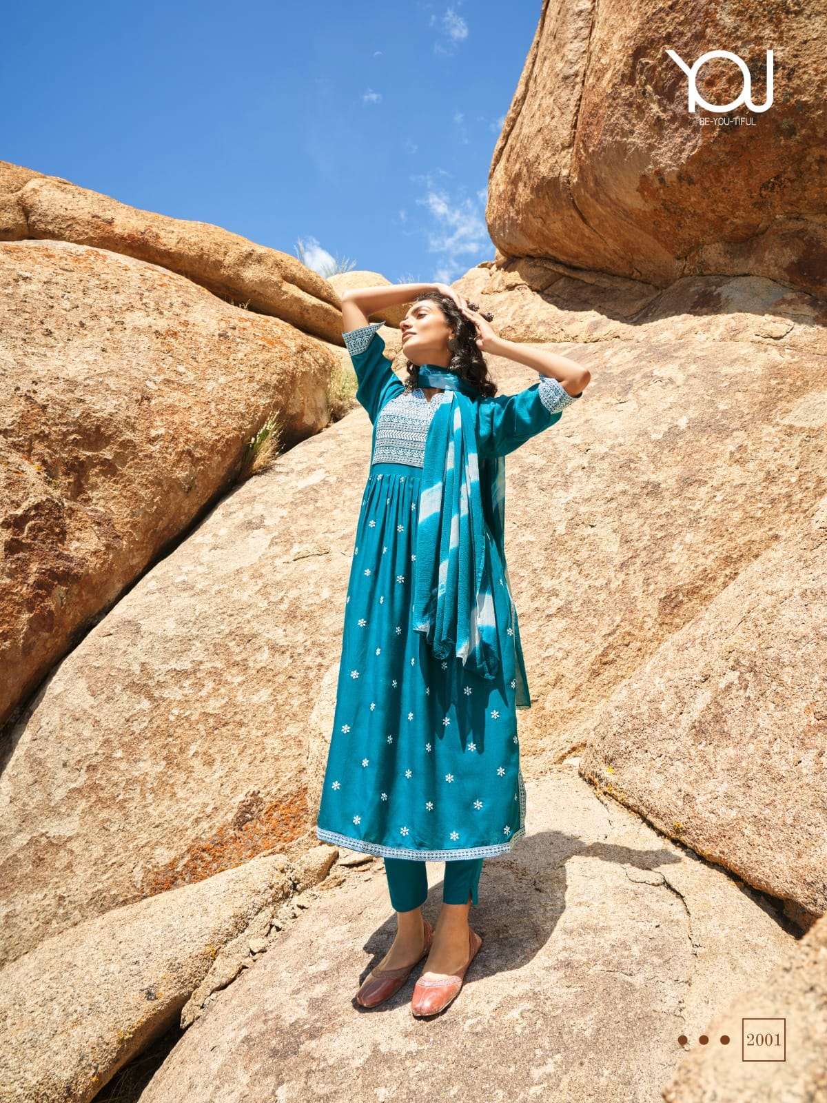 Coral By You 2001 To 2006 Series Beautiful Suits Colorful Stylish Fancy Casual Wear & Ethnic Wear Heavy Rayon Slub Dresses At Wholesale Price