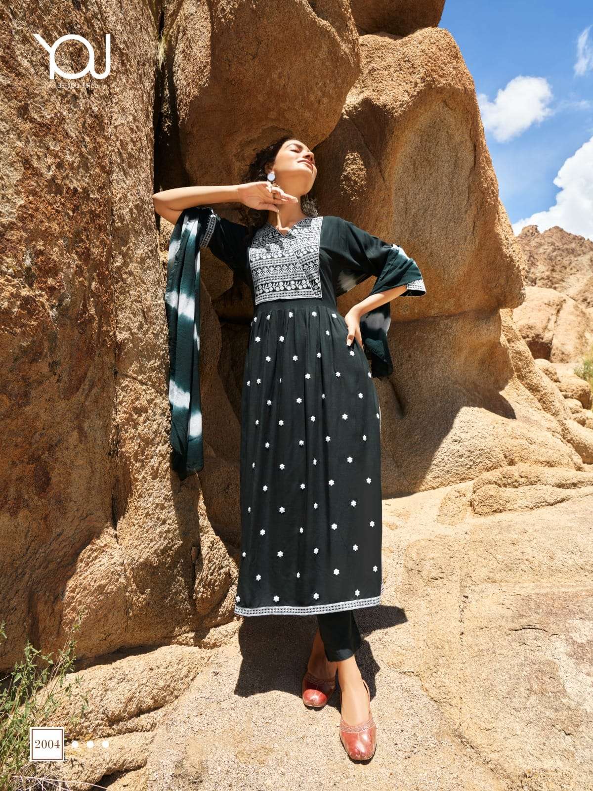 Coral By You 2001 To 2006 Series Beautiful Suits Colorful Stylish Fancy Casual Wear & Ethnic Wear Heavy Rayon Slub Dresses At Wholesale Price
