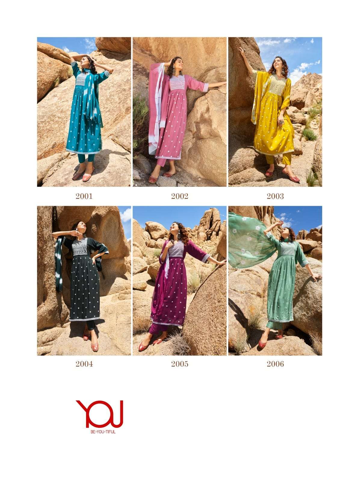 Coral By You 2001 To 2006 Series Beautiful Suits Colorful Stylish Fancy Casual Wear & Ethnic Wear Heavy Rayon Slub Dresses At Wholesale Price