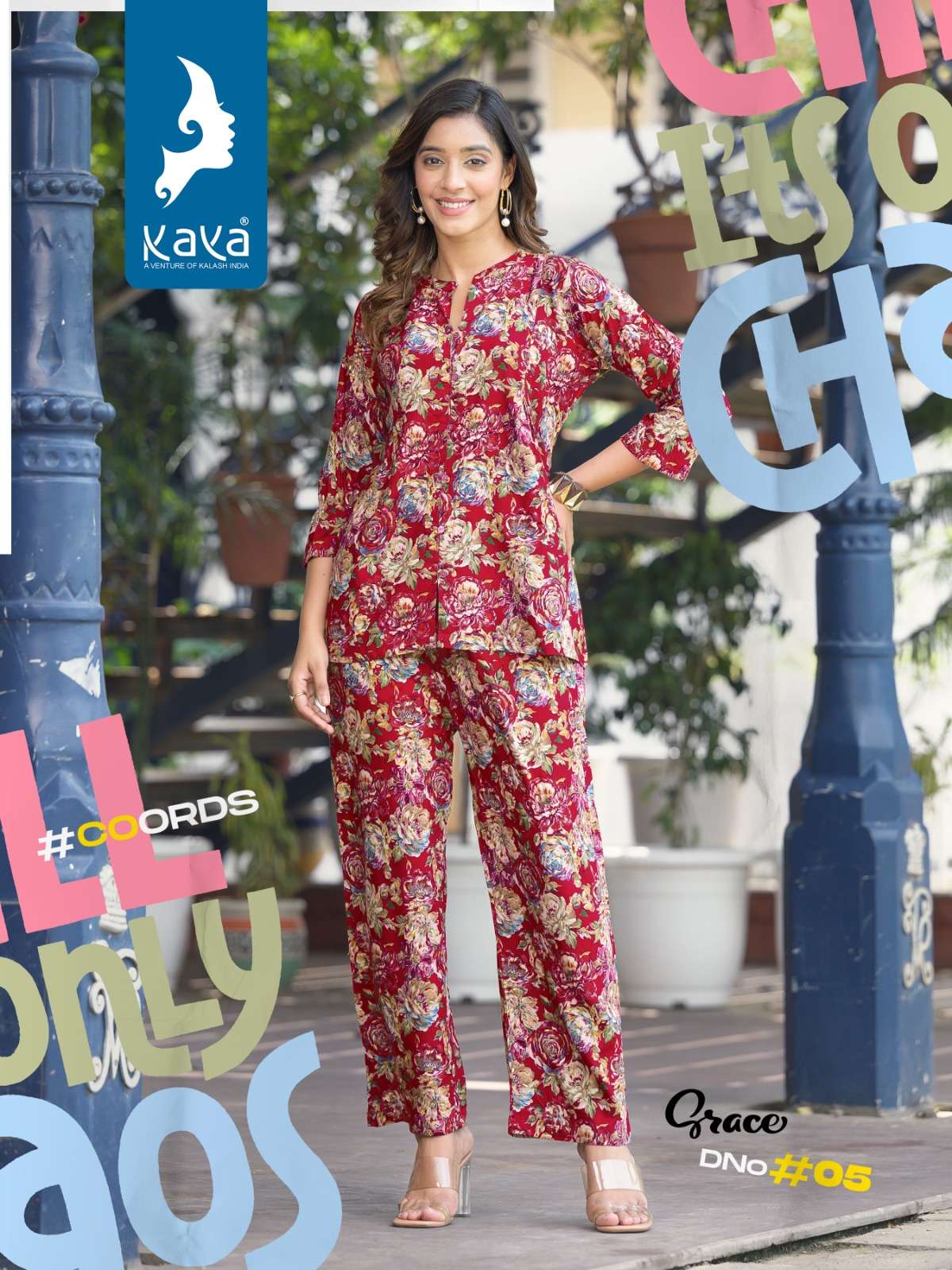 Grace By Kaya 01 To 06 Series Designer Stylish Fancy Colorful Beautiful Party Wear & Ethnic Wear Collection Rayon Foil Tops With Bottom At Wholesale Price