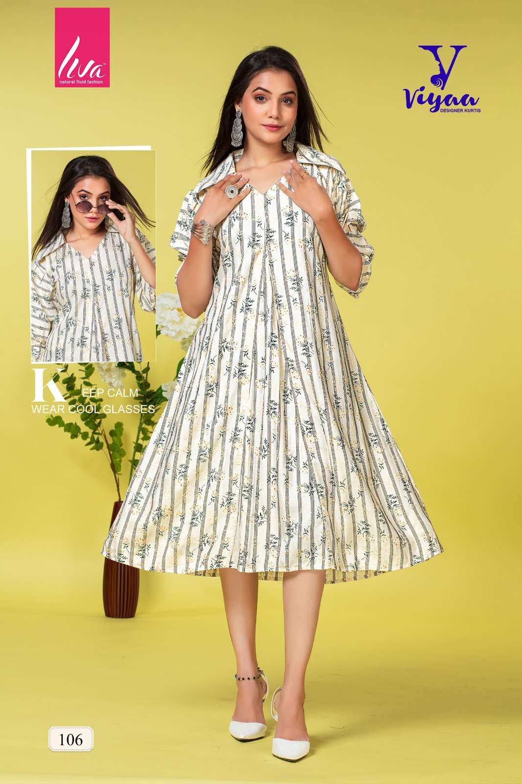 Pretty Girl Vol-1 By Viyaa Designer 1001 To 1008 Series Designer Stylish Fancy Colorful Beautiful Party Wear & Ethnic Wear Collection Rayon Print Kurtis At Wholesale Price