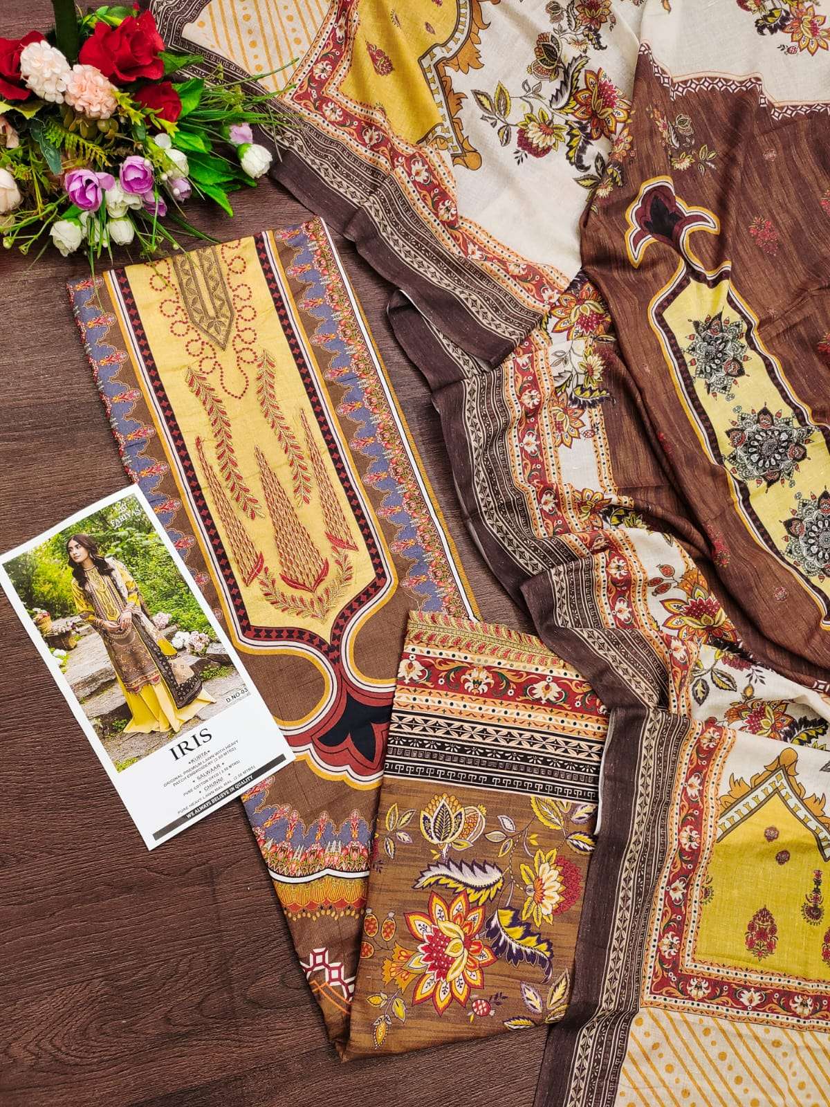 Iris By Fariyas Lawn 01 To 05 Series Pakistani Suits Collection Beautiful Stylish Fancy Colorful Party Wear & Occasional Wear Cambric Digital Print Dresses At Wholesale Price
