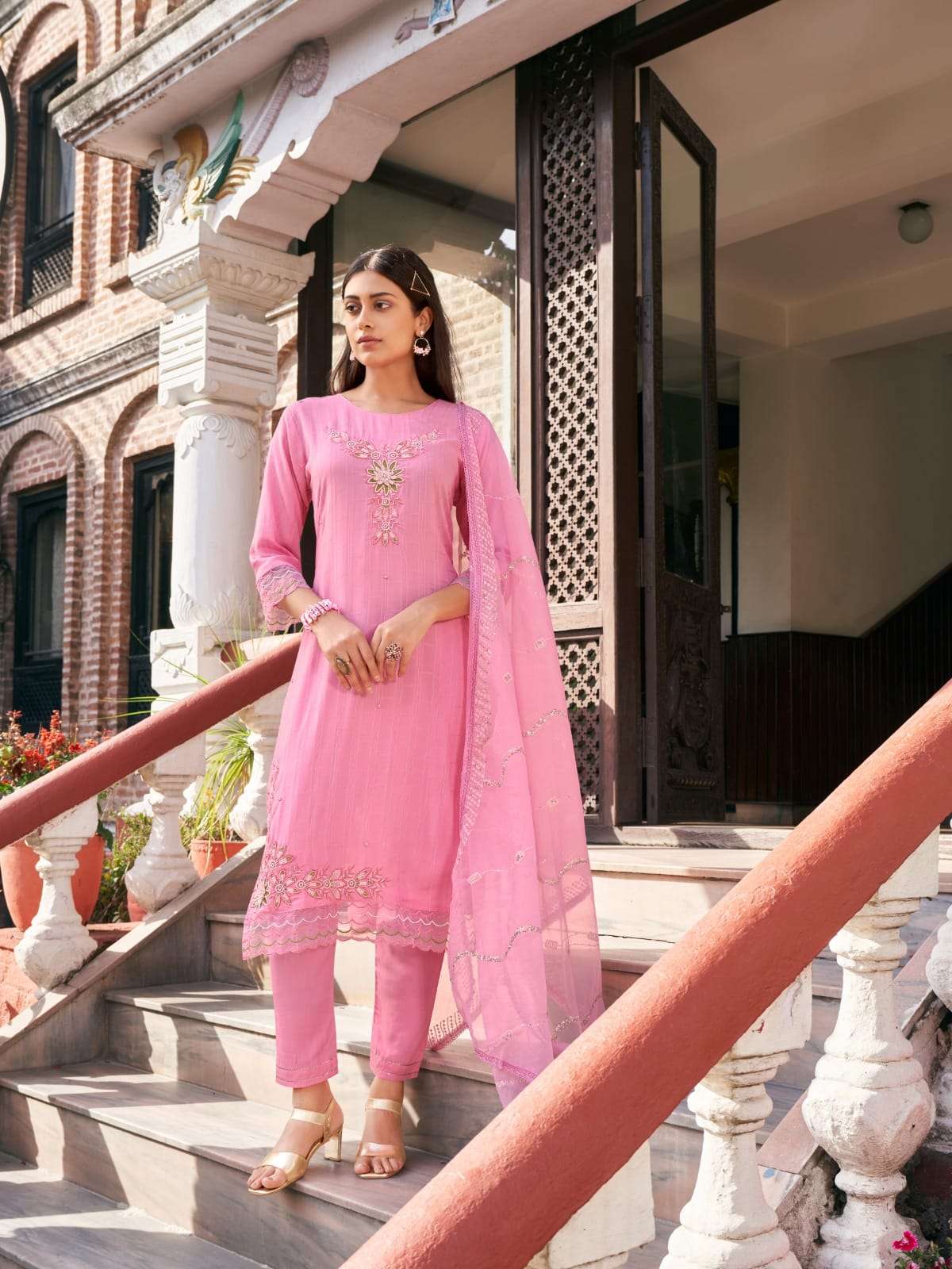 Saachi By You 2401 To 2406 Series Beautiful Fesive Suits Colorful Stylish Fancy Casual Wear & Ethnic Wear Pure Viscose With Work Dresses At Wholesale Price