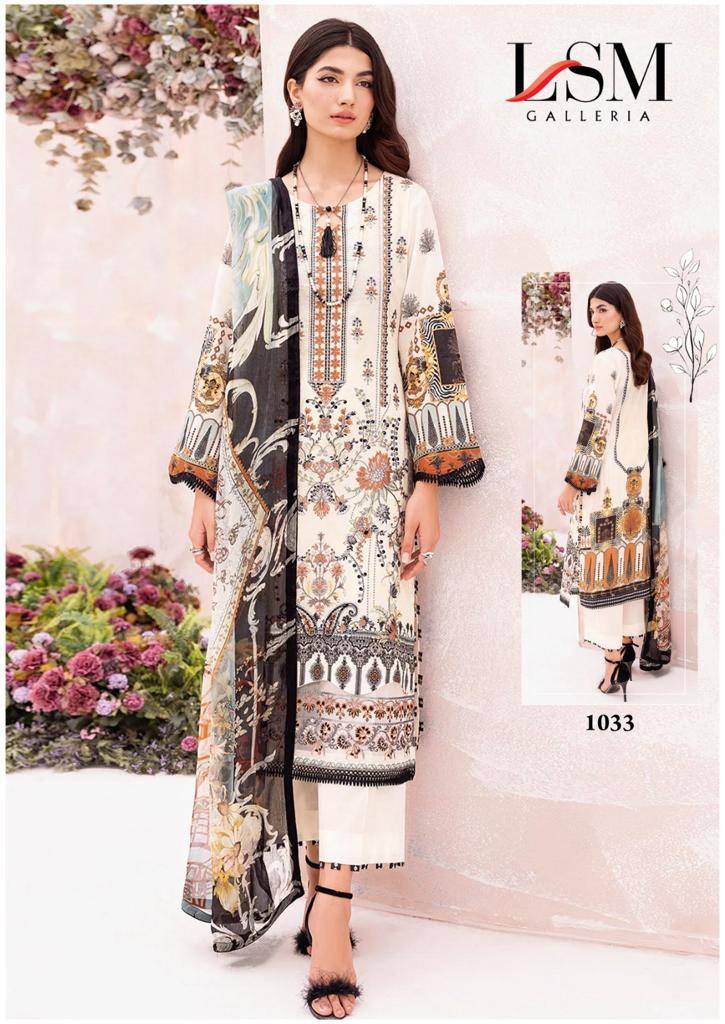 Parian Dream Vol-4 By Lsm Galleria 1031 To 1036 Series Beautiful Pakistani Suits Stylish Fancy Colorful Casual Wear & Ethnic Wear Pure Lawn Dresses At Wholesale Price