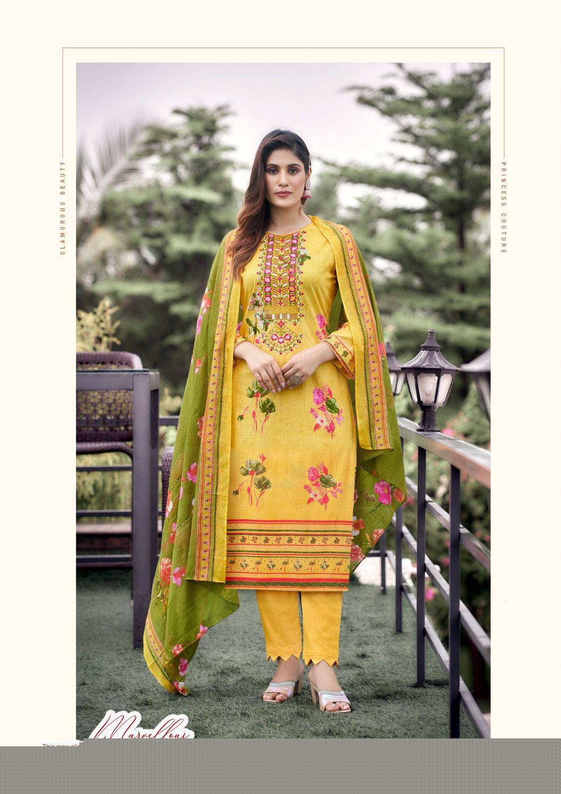 Bella Vol-2 By Yashika Trends 2001 To 2008 Series Designer Festive Suits Beautiful Stylish Fancy Colorful Party Wear & Occasional Wear Pure Cotton Print Dresses At Wholesale Price