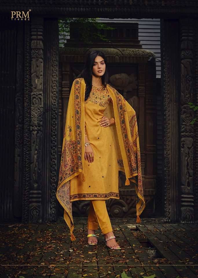 Haayat By Prm Trendz 5230 To 5235 Series Beautiful Suits Colorful Stylish Fancy Casual Wear & Ethnic Wear Pure Muslin Silk Dresses At Wholesale Price
