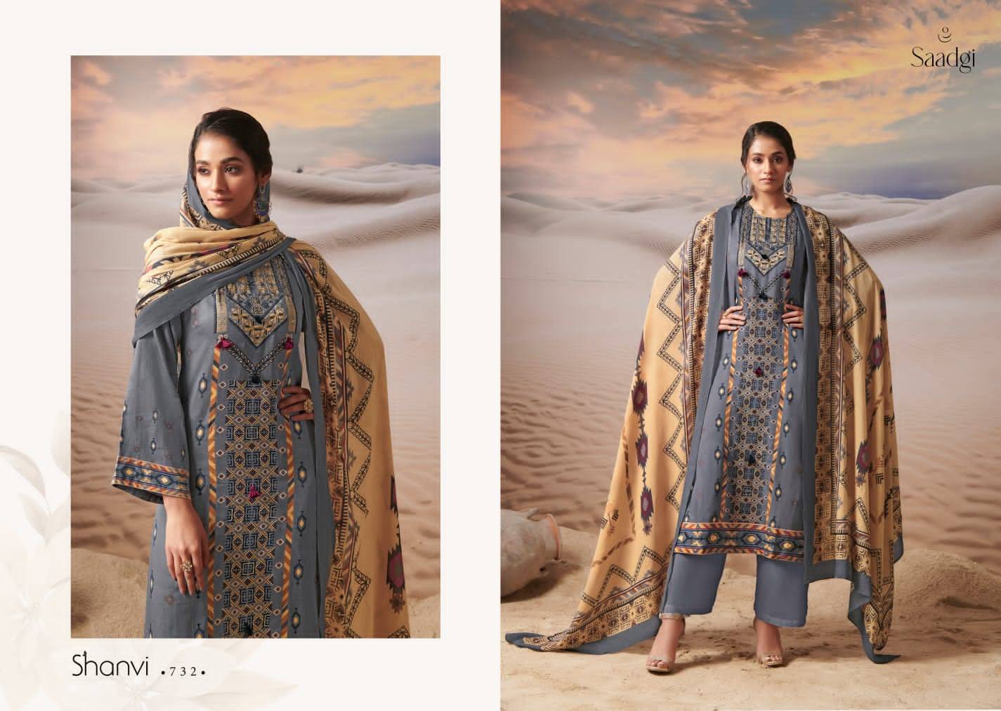 Shanvi By Saadgi Beautiful Stylish Festive Suits Fancy Colorful Casual Wear & Ethnic Wear & Ready To Wear Pure Cotton Satin Digital Print Dresses At Wholesale Price