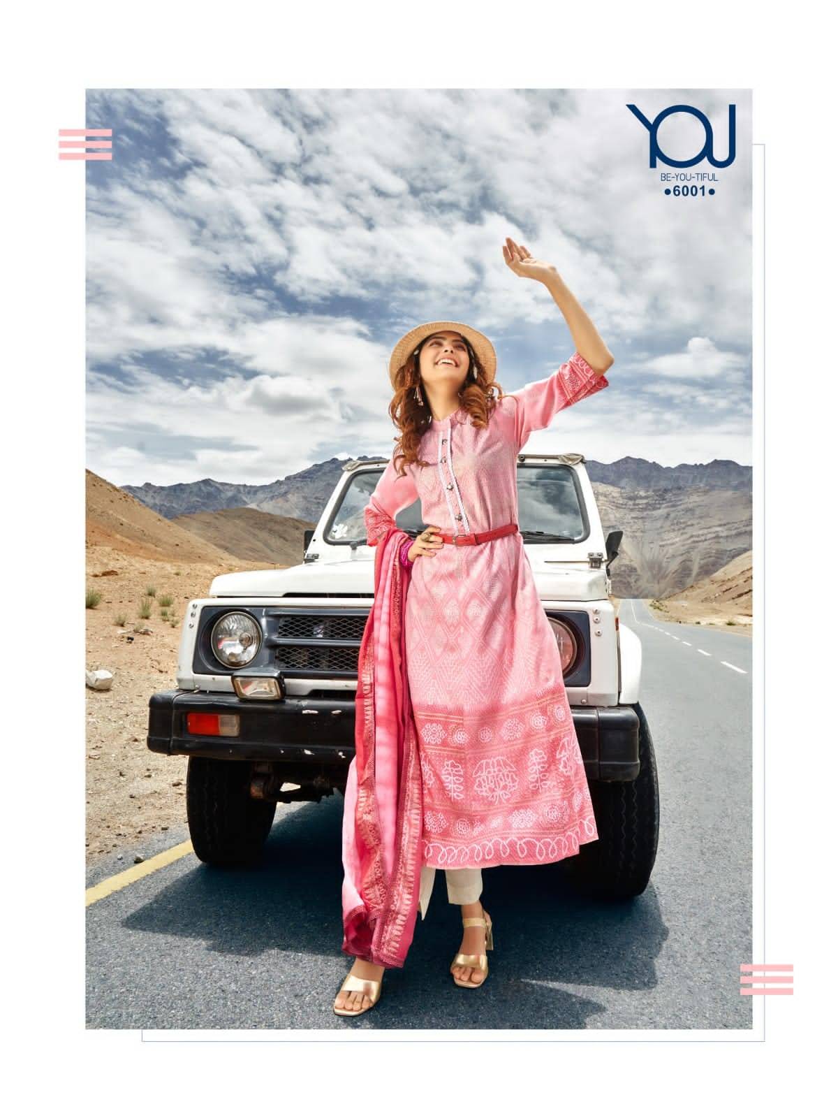 Kesari By You 6001 To 6006 Series Beautiful Stylish Festive Suits Fancy Colorful Casual Wear & Ethnic Wear & Ready To Wear Pure Rayon Print Dresses At Wholesale Price