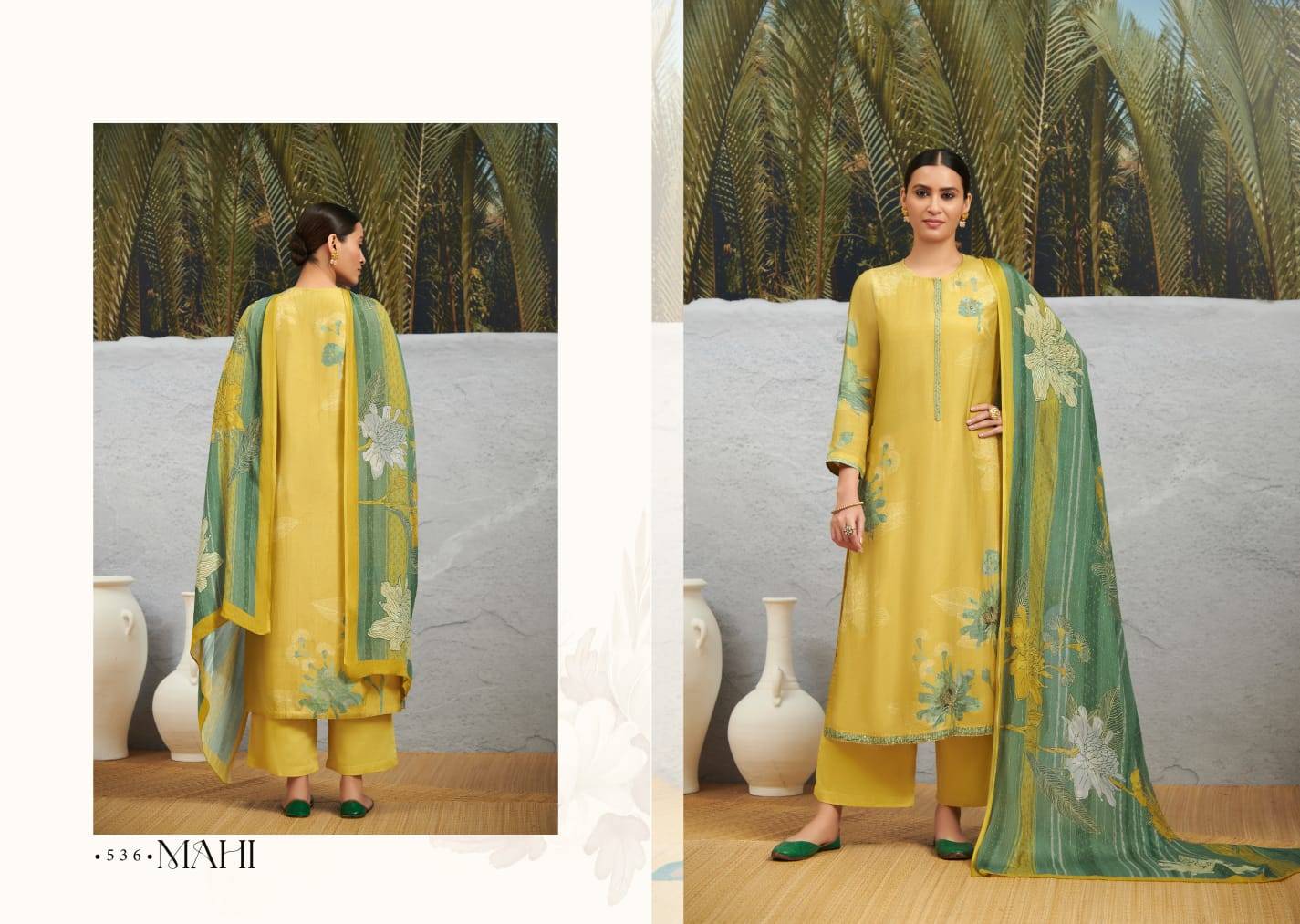 Mahi By Sarg Beautiful Stylish Festive Suits Fancy Colorful Casual Wear & Ethnic Wear & Ready To Wear Kashmiri Silk Digital Print Dresses At Wholesale Price