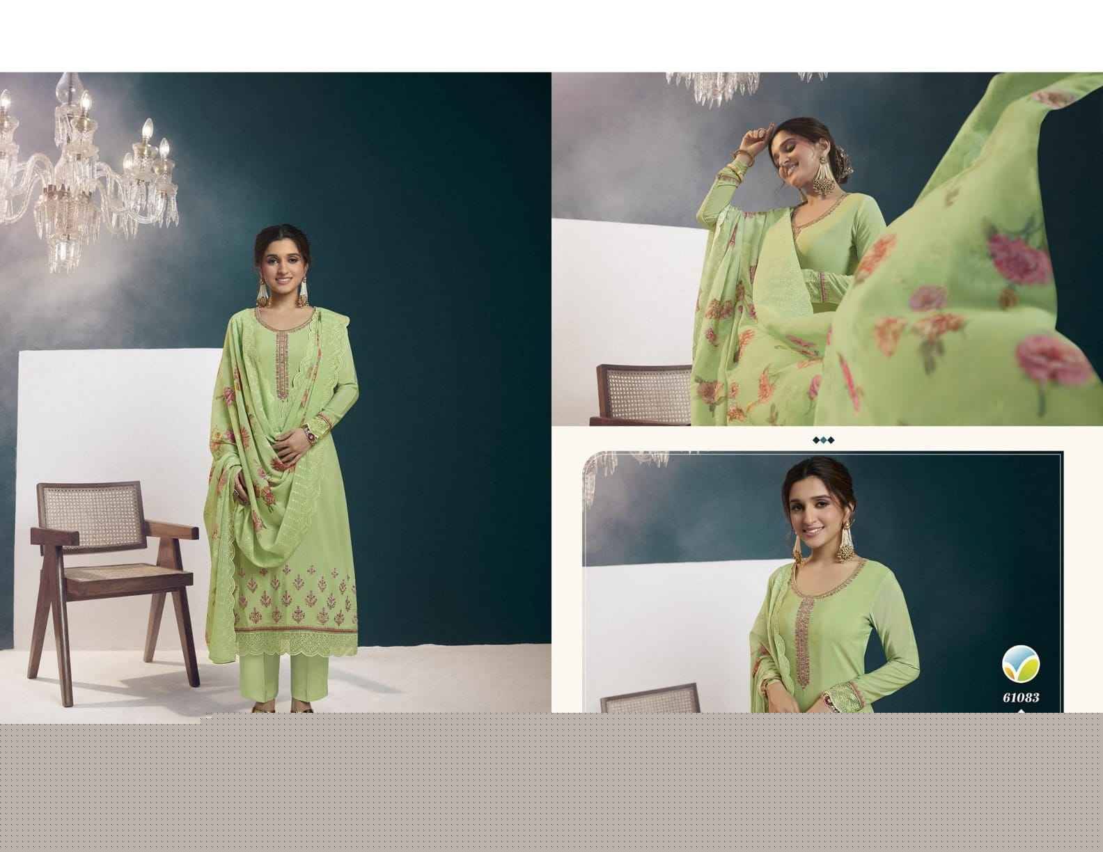 Royal Crepe Vol-40 By Vinay Fashion 61081 To 61088 Series Designer Festive Sharara Suits Collection Beautiful Stylish Fancy Colorful Party Wear & Occasional Wear Royal Crepe Dresses At Wholesale Price