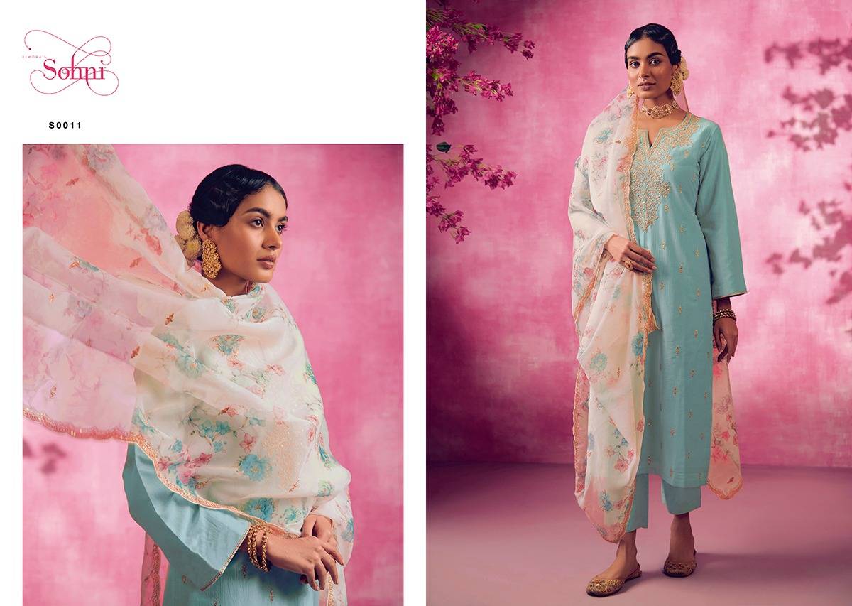 Wafa By Sohni 0011 To 0018 Series Beautiful Suits Colorful Stylish Fancy Casual Wear & Ethnic Wear Soft Cotton Embroidered Dresses At Wholesale Price