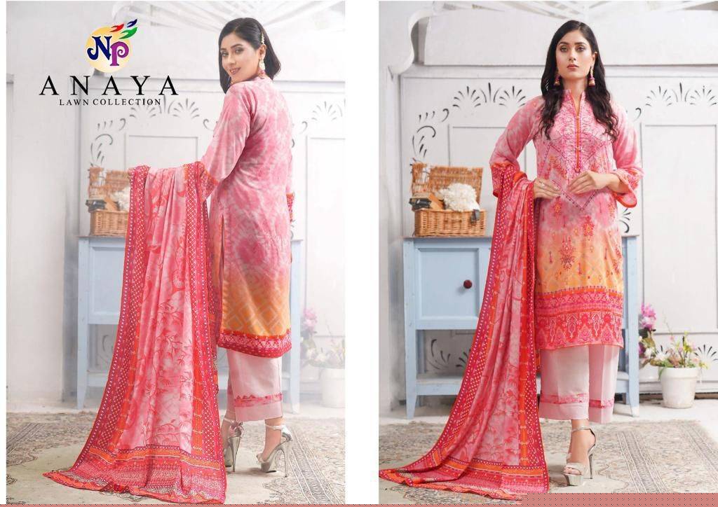 Anaya By Nand Gopal Prints 1001 To 1010 Series Beautiful Festive Suits Colorful Stylish Fancy Casual Wear & Ethnic Wear Pure Lawn Cotton Print Dresses At Wholesale Price