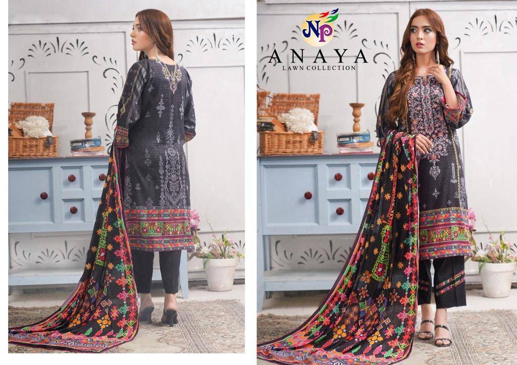 Anaya By Nand Gopal Prints 1001 To 1010 Series Beautiful Festive Suits Colorful Stylish Fancy Casual Wear & Ethnic Wear Pure Lawn Cotton Print Dresses At Wholesale Price