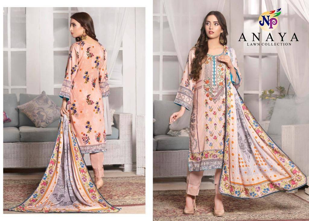 Anaya By Nand Gopal Prints 1001 To 1010 Series Beautiful Festive Suits Colorful Stylish Fancy Casual Wear & Ethnic Wear Pure Lawn Cotton Print Dresses At Wholesale Price