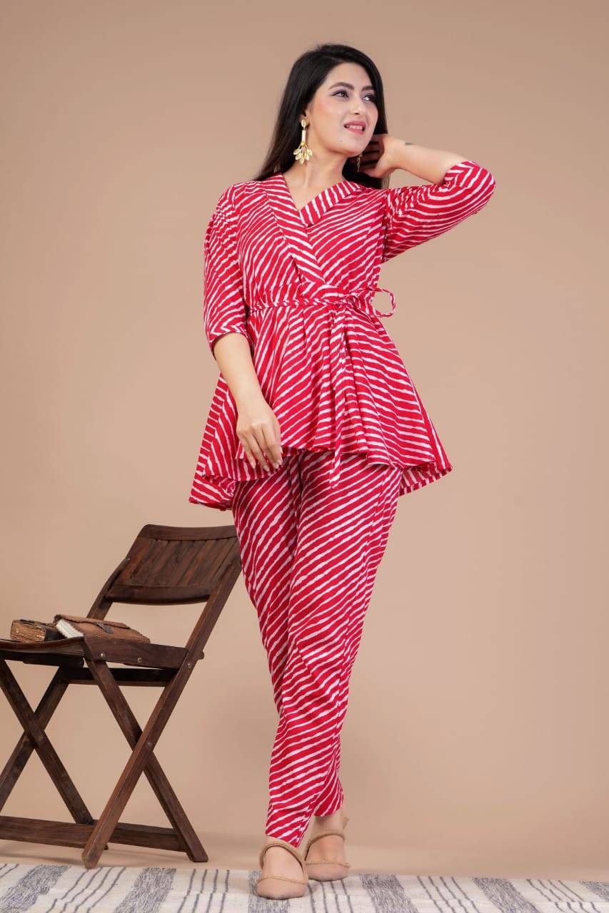 John Co-Ord Vol-3 By FF 01 To 05 Designer Stylish Fancy Colorful Beautiful Party Wear & Ethnic Wear Collection Cotton Tops With Bottom At Wholesale Price