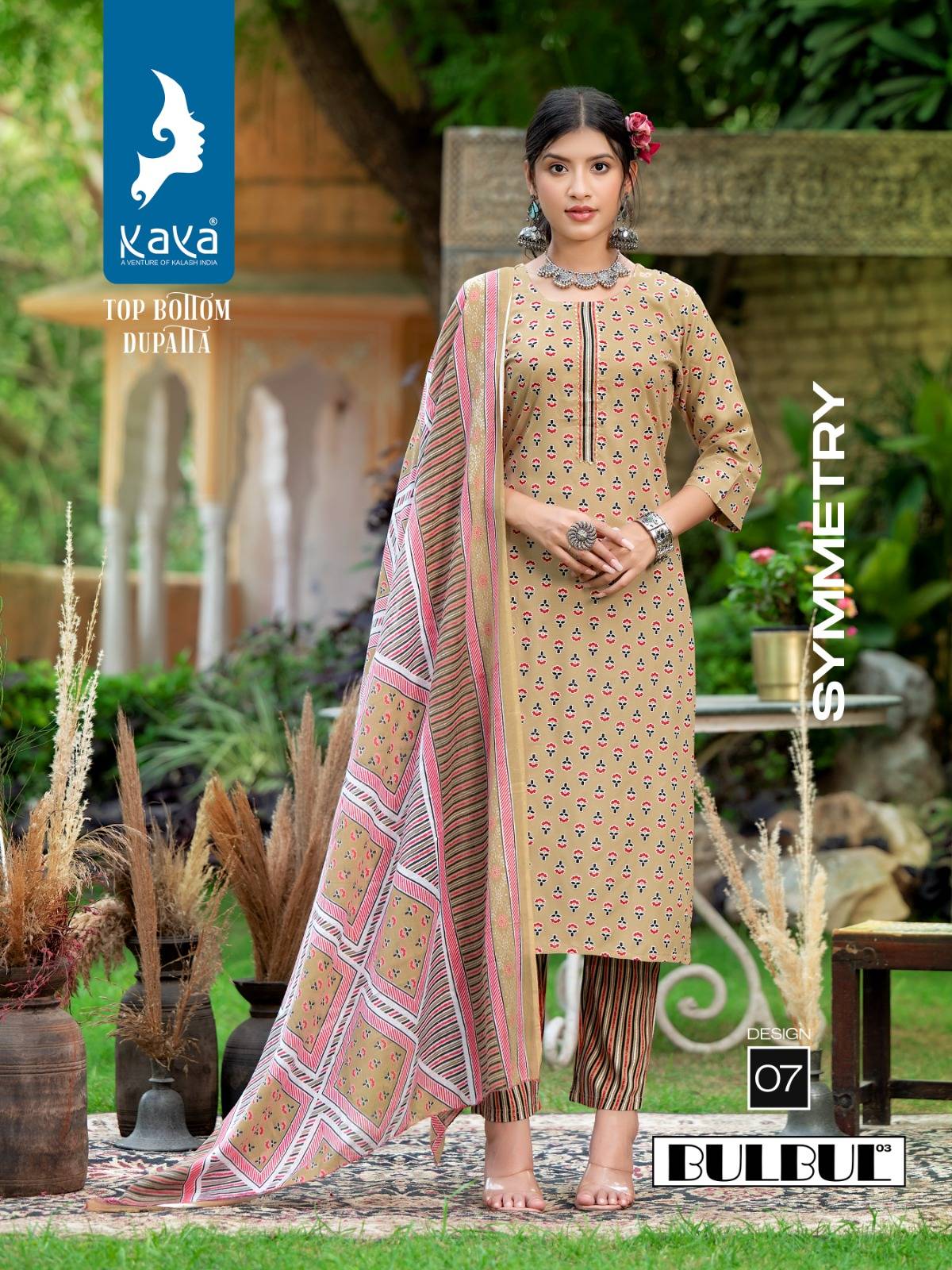 Bulbul Vol-3 By Kaya 01 To 08 Series Beautiful Suits Colorful Stylish Fancy Casual Wear & Ethnic Wear Rayon Dresses At Wholesale Price