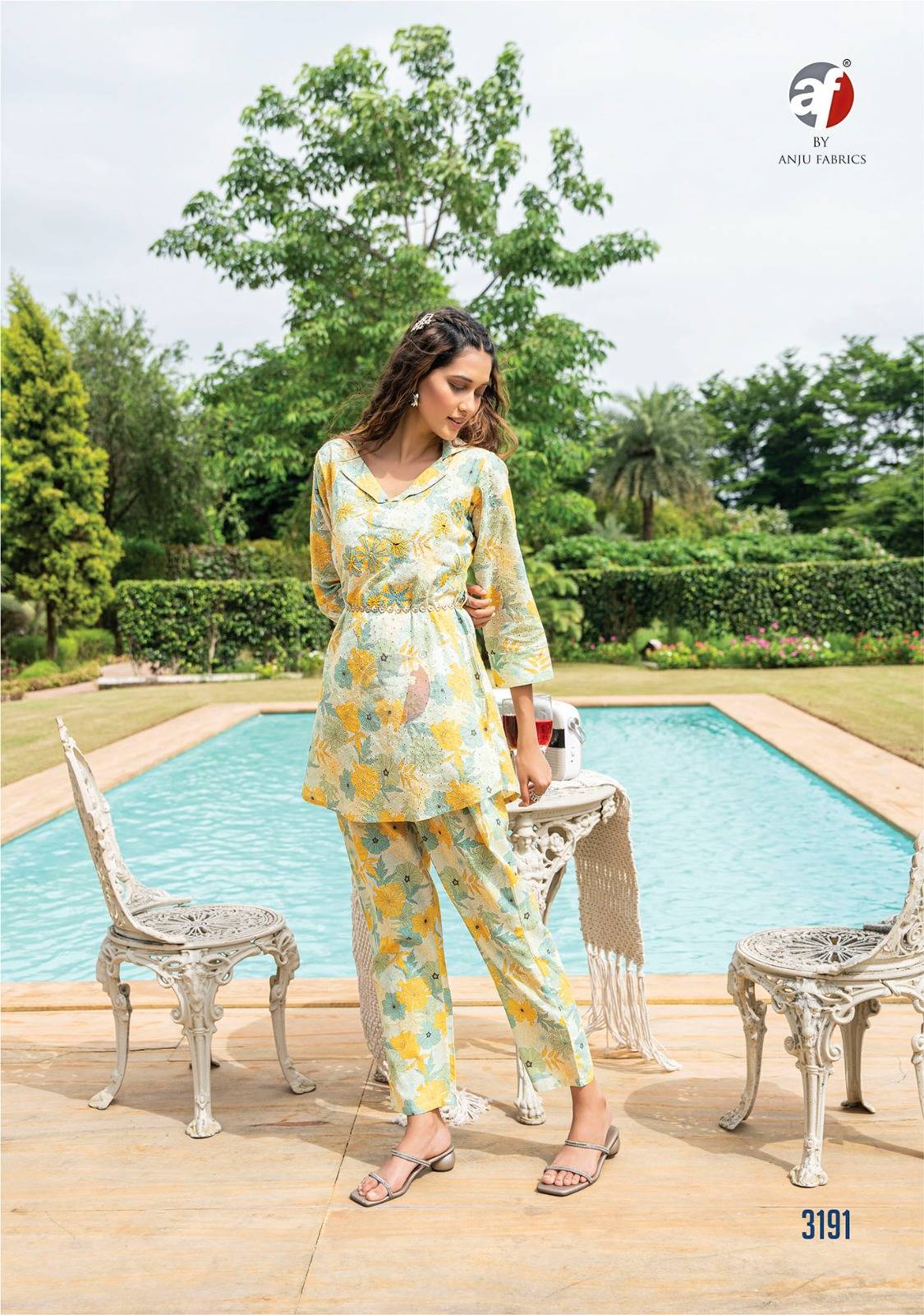 Zoya Vol-6 By Anju Fabrics 3191 To 3195 Designer Stylish Fancy Colorful Beautiful Party Wear & Ethnic Wear Collection Cotton Co-Ord At Wholesale Price