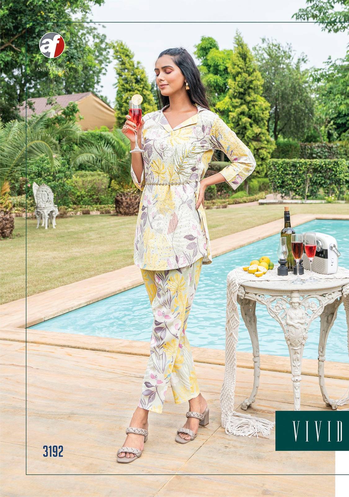Zoya Vol-6 By Anju Fabrics 3191 To 3195 Designer Stylish Fancy Colorful Beautiful Party Wear & Ethnic Wear Collection Cotton Co-Ord At Wholesale Price