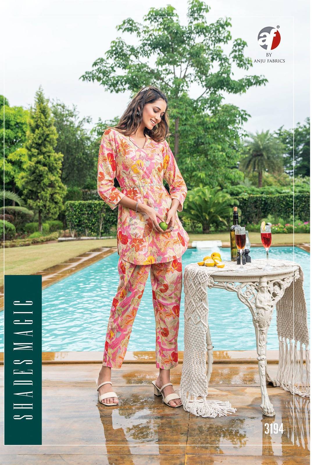 Zoya Vol-6 By Anju Fabrics 3191 To 3195 Designer Stylish Fancy Colorful Beautiful Party Wear & Ethnic Wear Collection Cotton Co-Ord At Wholesale Price