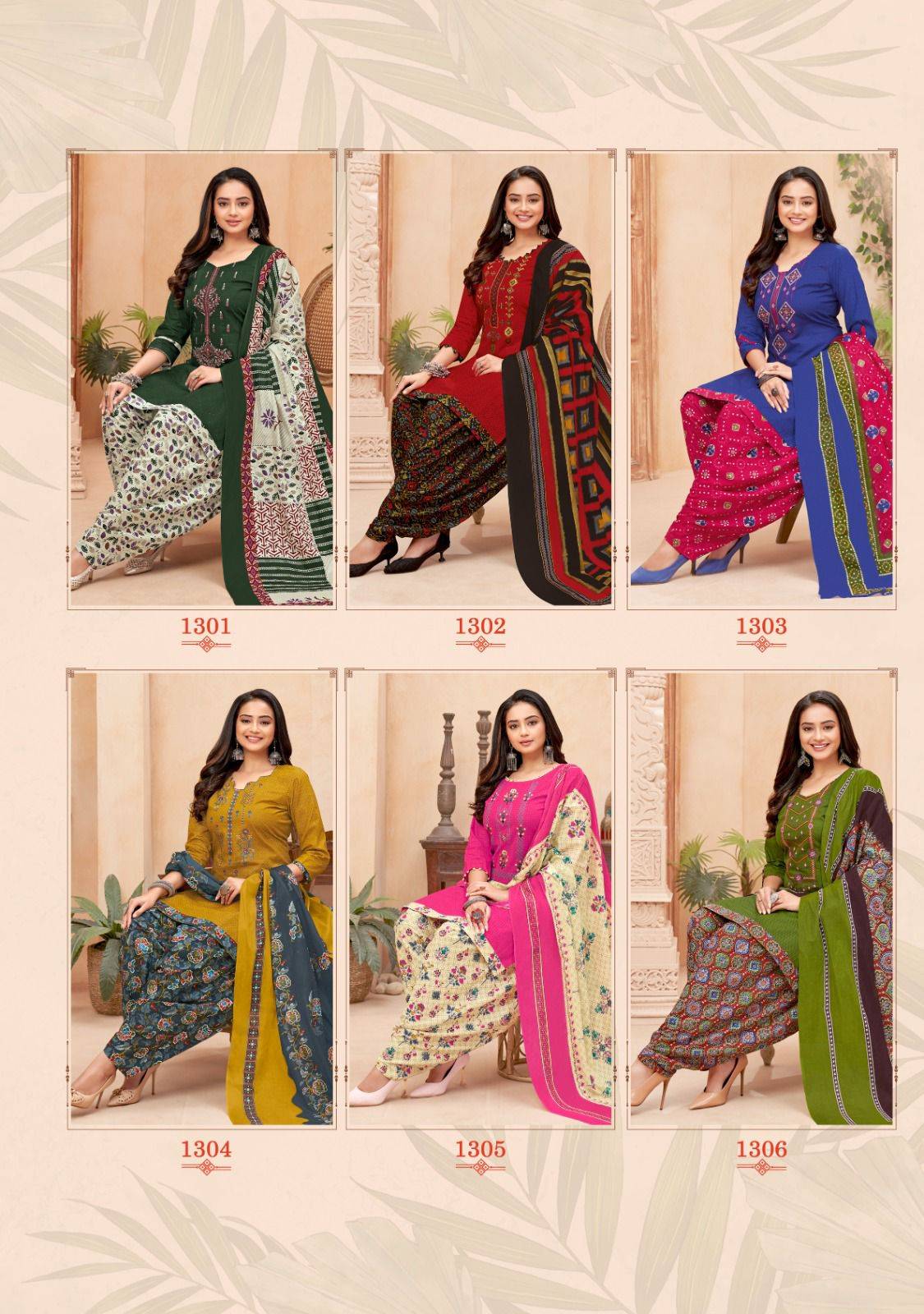 Raspberry Vol-13 By Balaji Cotton 1301 To 1312 Series Designer Festive Suits Beautiful Stylish Fancy Colorful Party Wear & Occasional Wear Heavy Cotton Print Dresses At Wholesale Price