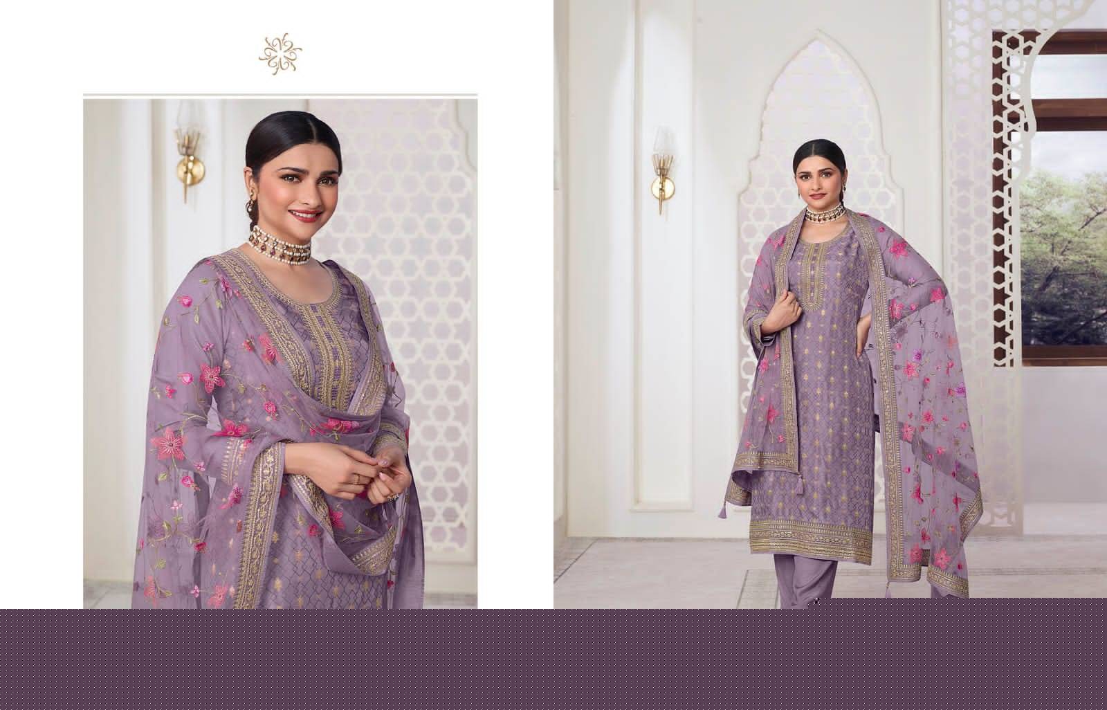 Kaseesh Aarzoo Vol-3 By Vinay Fashion 64771 To 64778 Series Beautiful Suits Colorful Stylish Fancy Casual Wear & Ethnic Wear Dola Jacquard Work Dresses At Wholesale Price