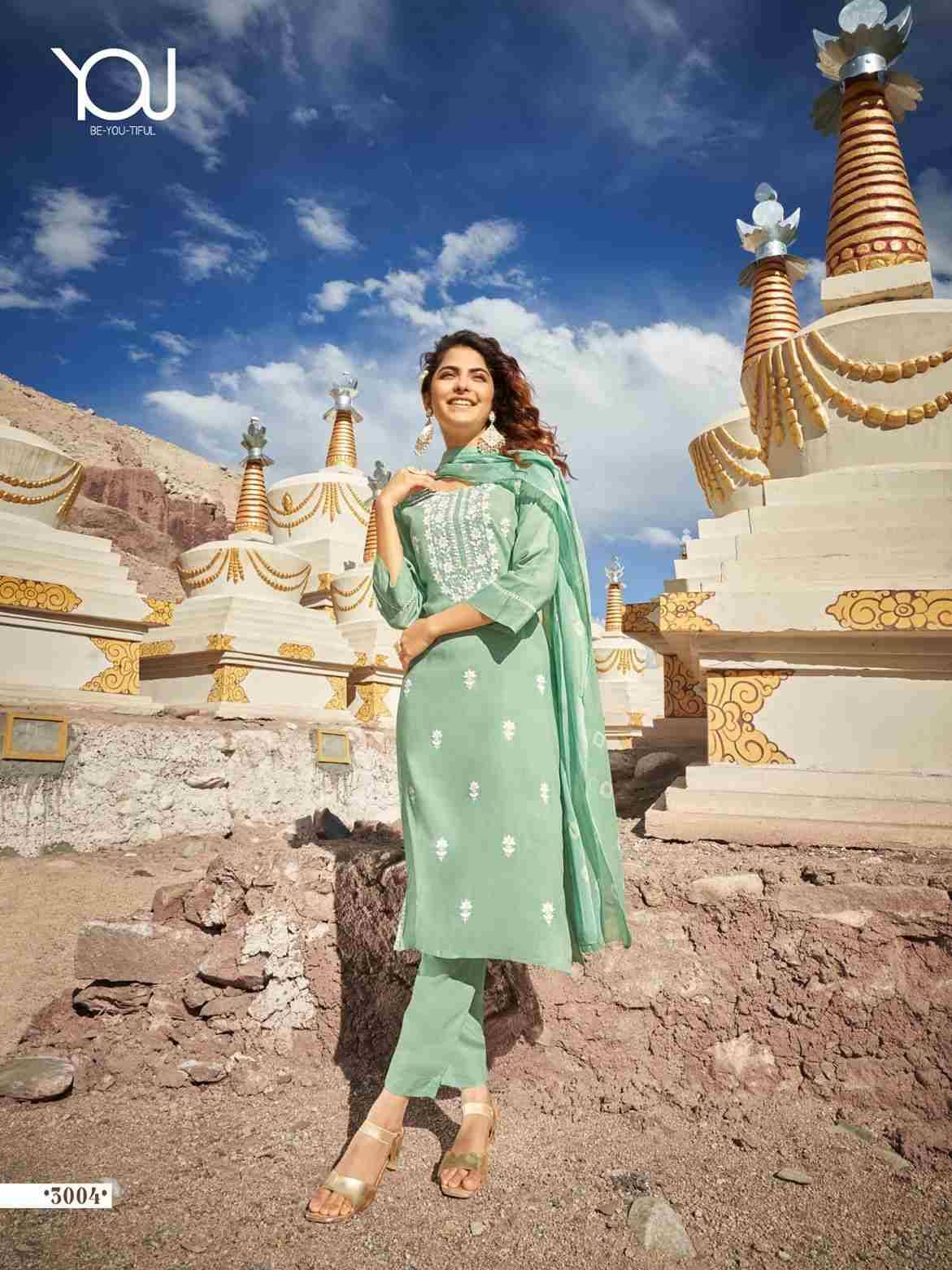 Aashvi By You 5001 To 5007 Series Beautiful Festive Suits Colorful Stylish Fancy Casual Wear & Ethnic Wear Rayon Slub Embroidered Dresses At Wholesale Price